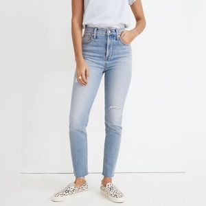 Madewell Perfect Vintage Jeans Coffey Wash Worn In Edition